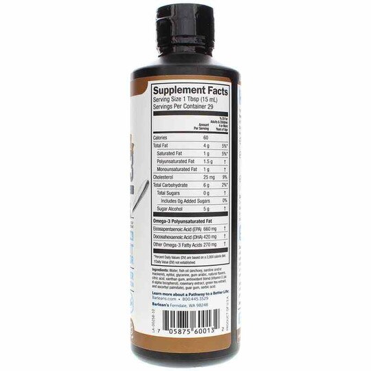 Seriously Delicious Omega-3 from Fish Oil, BOO